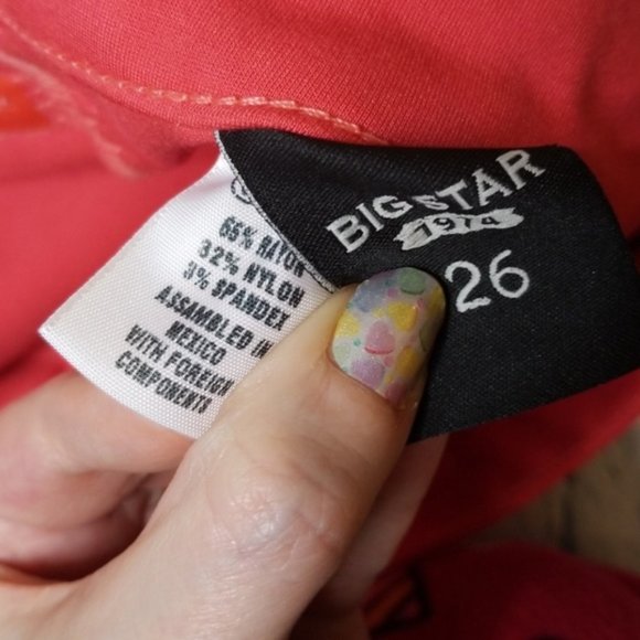 NWT Big Star Colette Midrise Jeggings - Picture 6 of 7